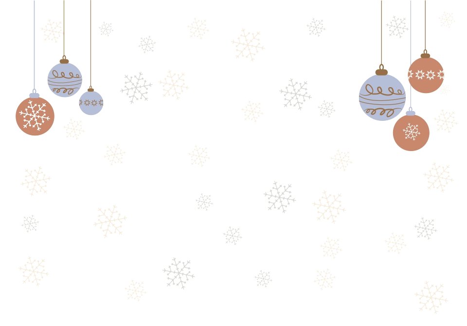 Christmas ornament structure background