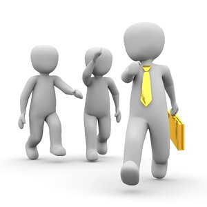 Businessmen togetherness person
