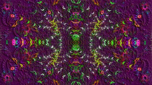 Abstract fantasy star