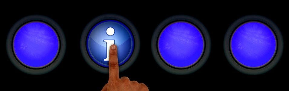 Finger information info