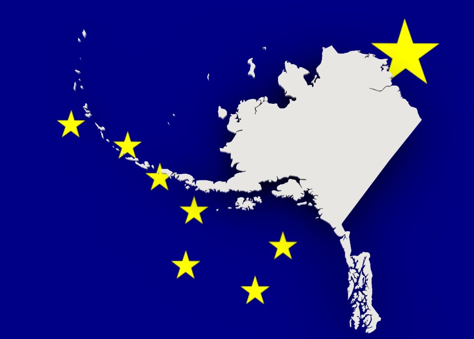 Borders country states of america