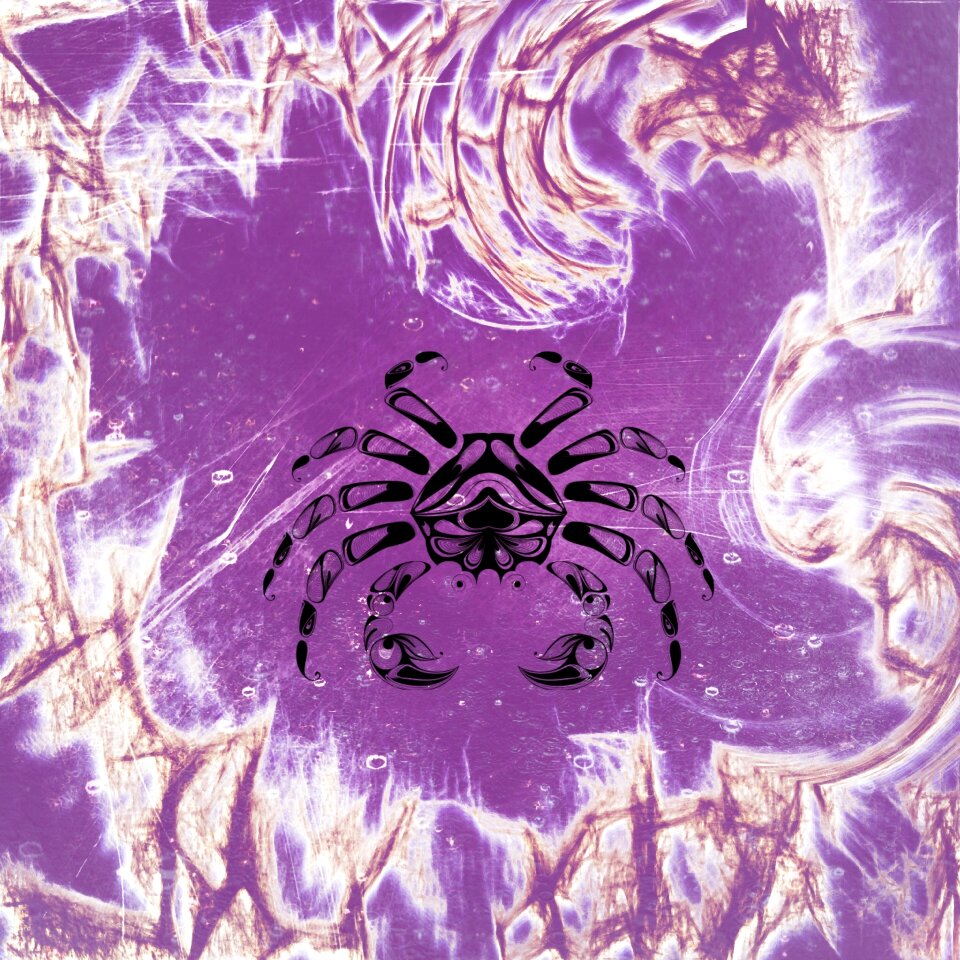 Purple art artistic