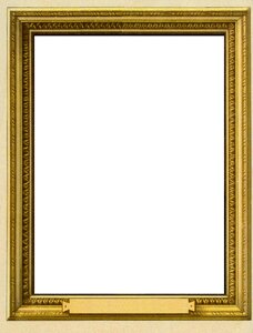 Golden vintage blank