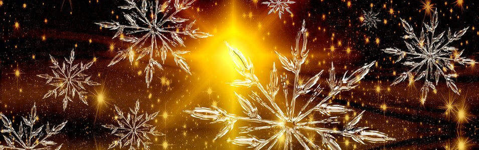 Ice crystal snowflake Free illustrations