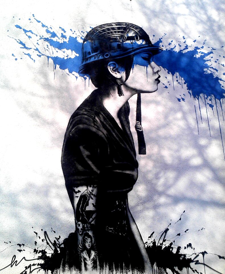 The art of woman girl