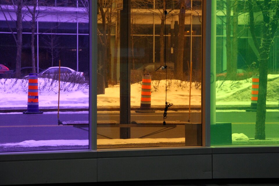 Convention center showcase street