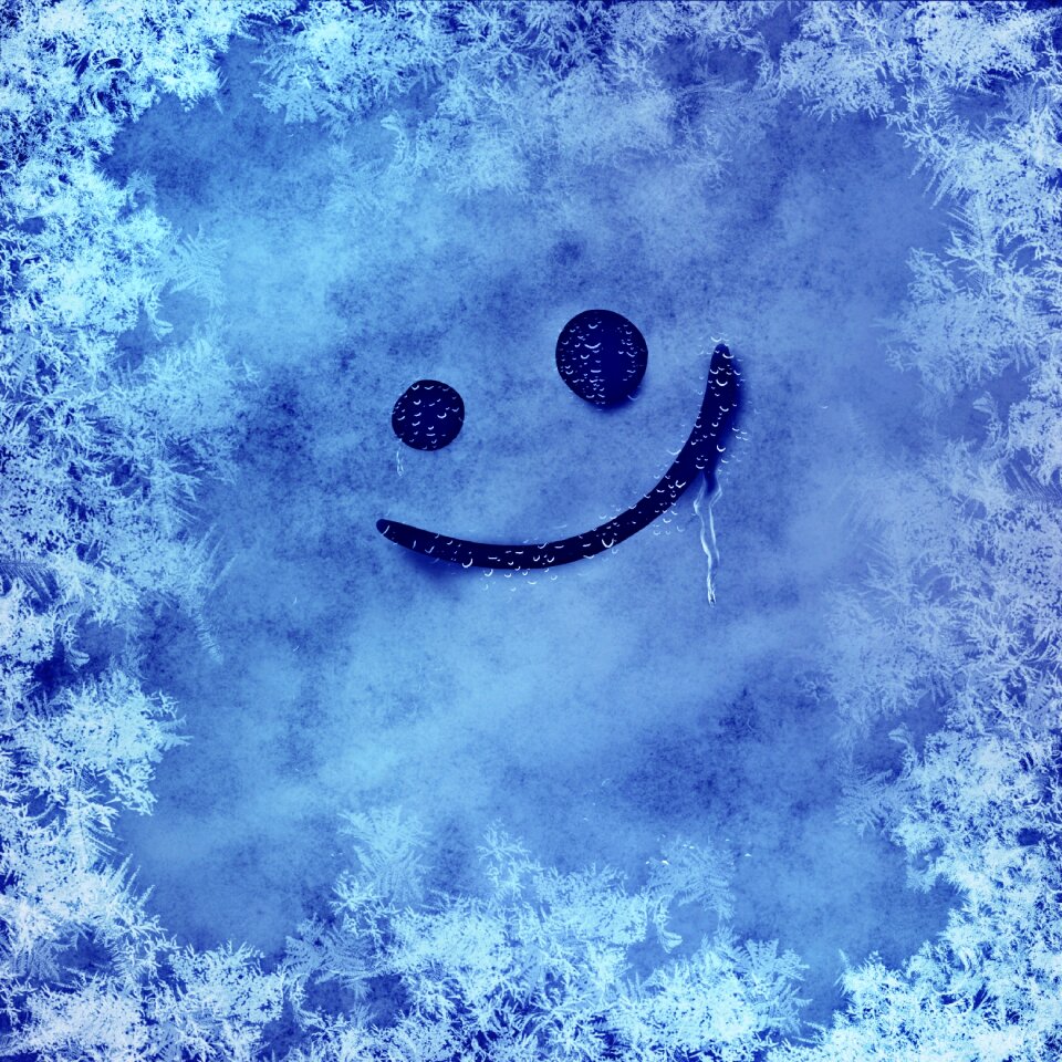 Frost cold eiskristalle