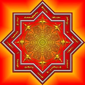 Spiritual symbol chakra