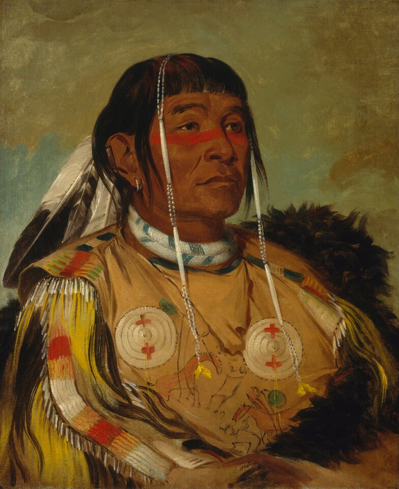 George catlin 1831 sha-co-pay