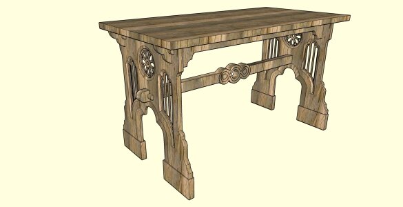 Vintage wooden wood