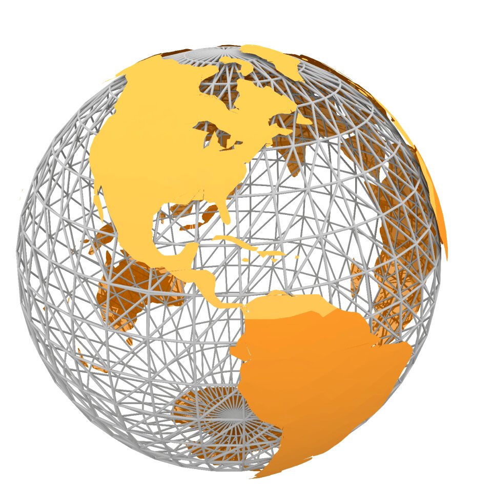 Planet environment symbol