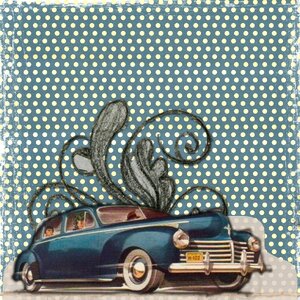 Vintage background page