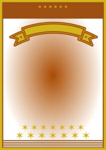 Poster certificate award