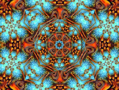 Graphic texture bright