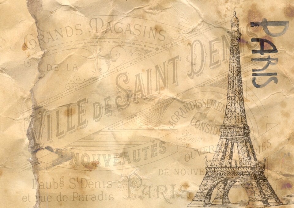 Background parchment paper
