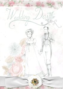 Card celebration wedding invitation