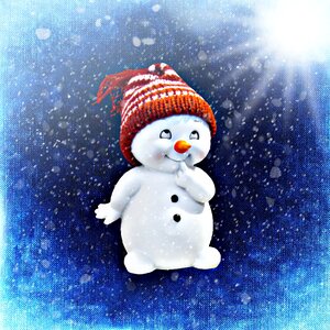 Sweet white wintry