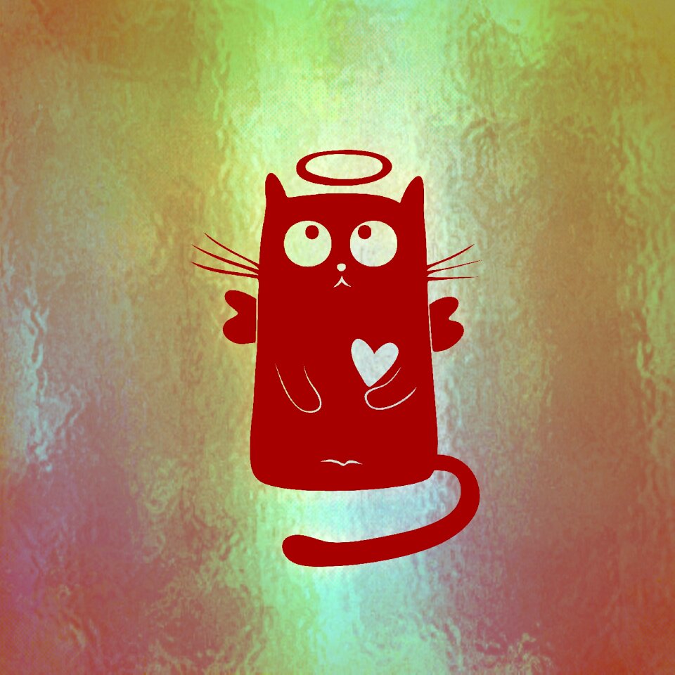 Cute heart valentine's day