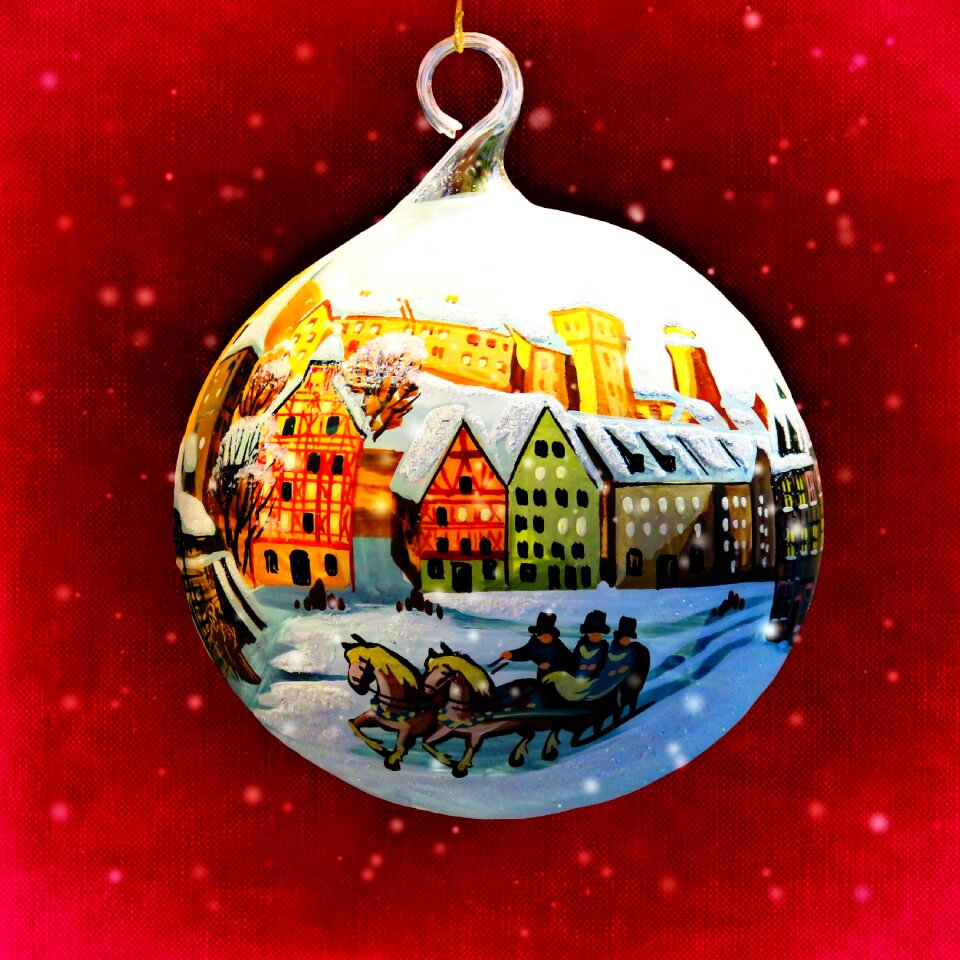 Christmas bauble deco christmas ornaments