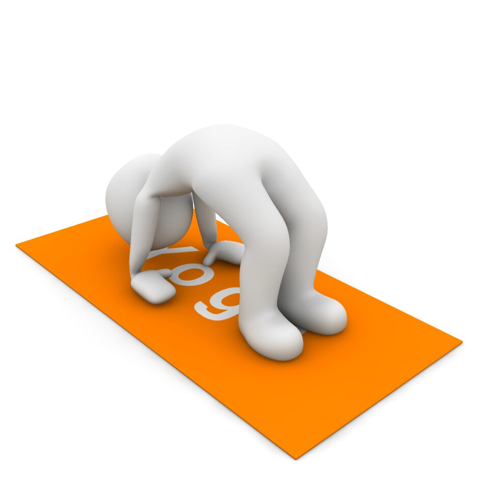 Gymnastics training silent