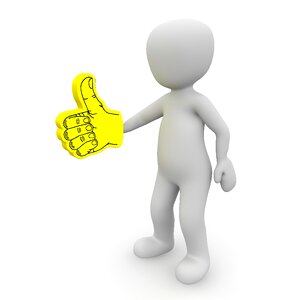 Characters finger show