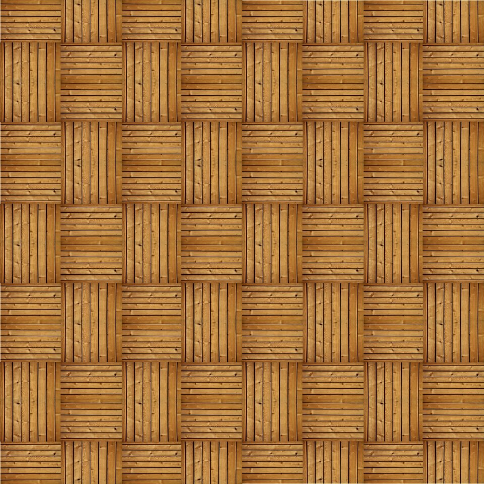 Natural material woven