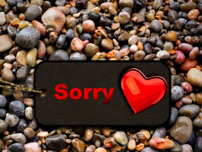 Heart label love