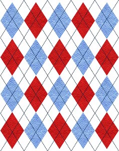 Textile texture geometric