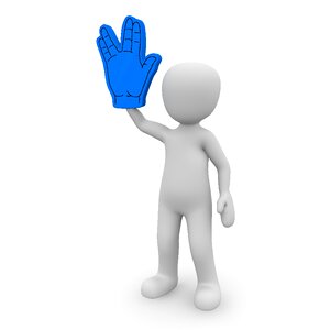 Characters finger show