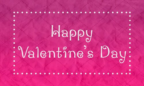 Love romantic pink