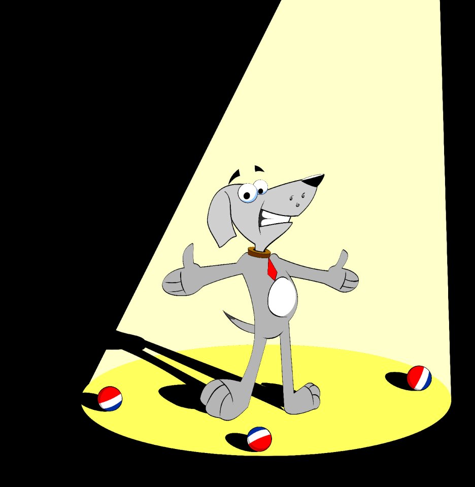 Mammal theater stage fright