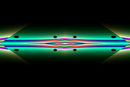 Iridescent sea of colour background
