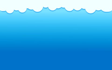 Blue cloudy sky background