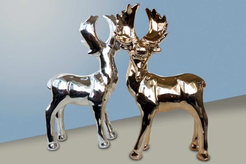 Reindeer moose deco