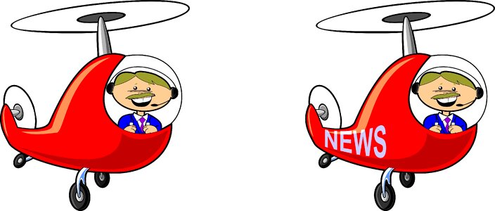 Clouds fly helicopter