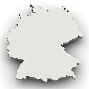 Borders country states of america