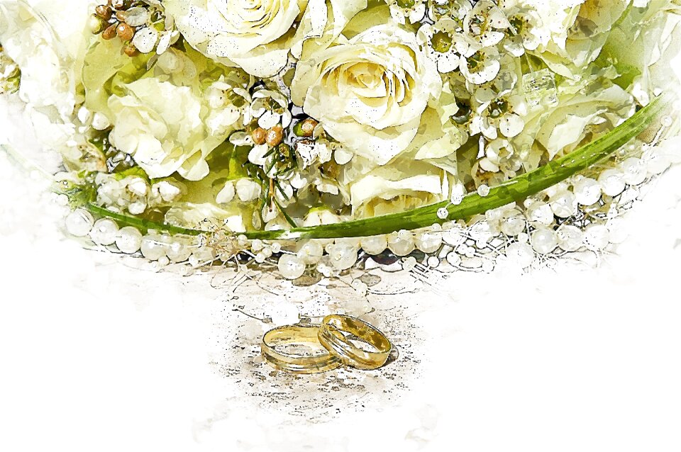 Rose green wedding