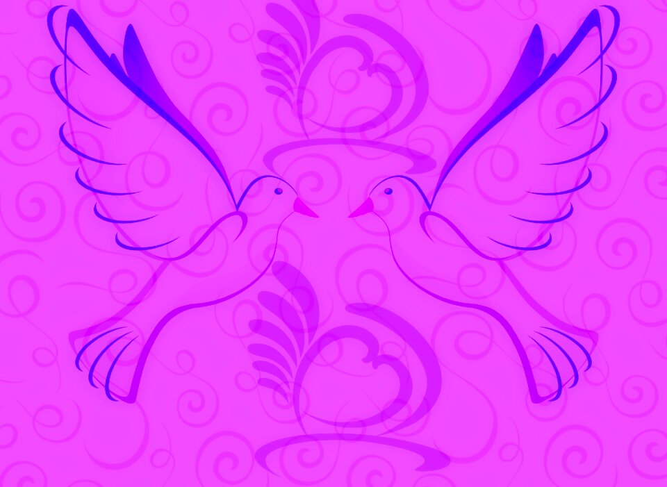 Lovebirds whisper sweet nothings smooch