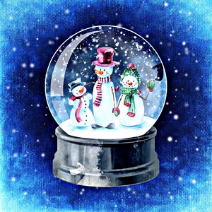 Cold fun blue