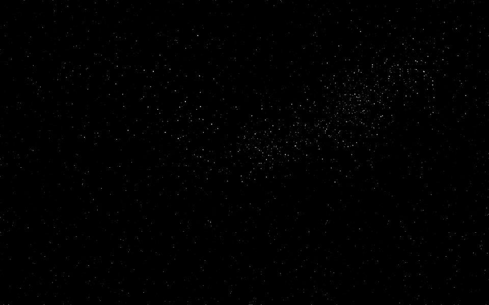 Dark universe sky