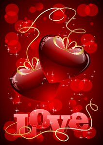 Romance heart symbol