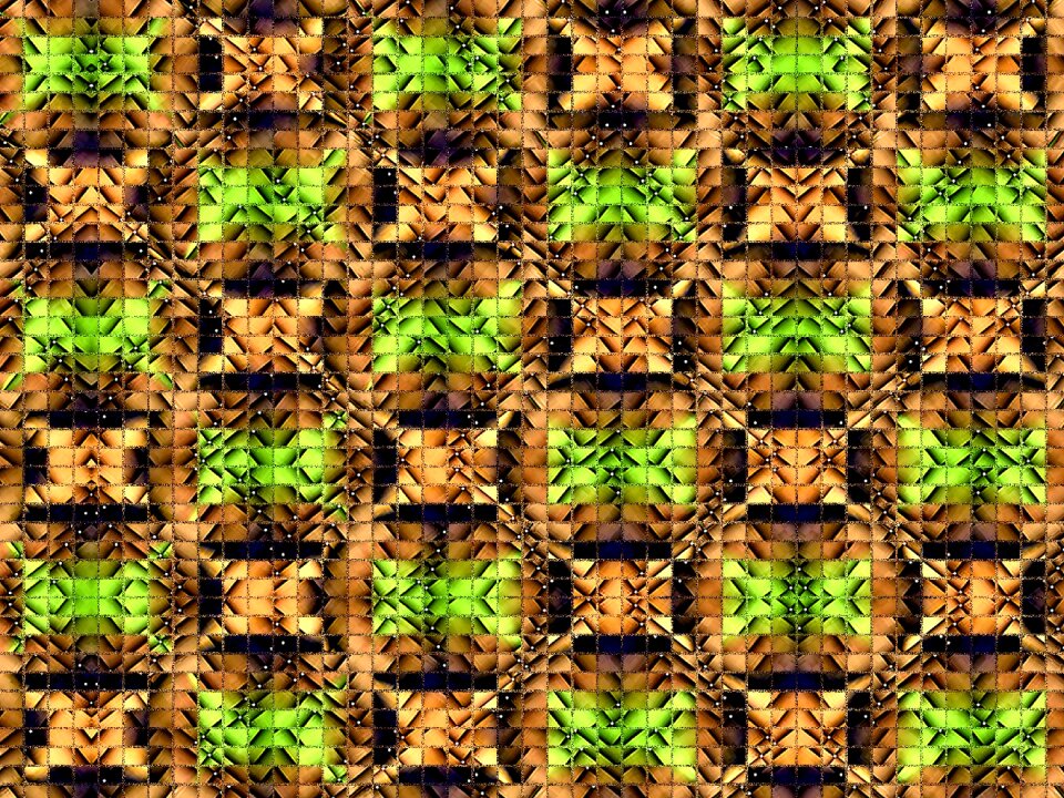 Green brown wallpaper
