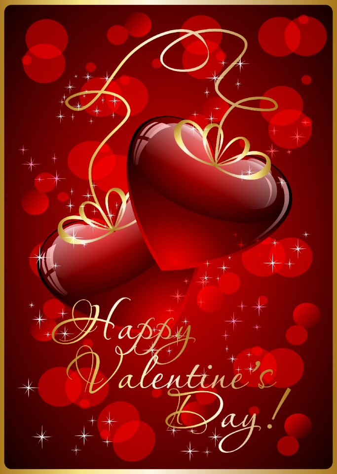 Romance heart symbol