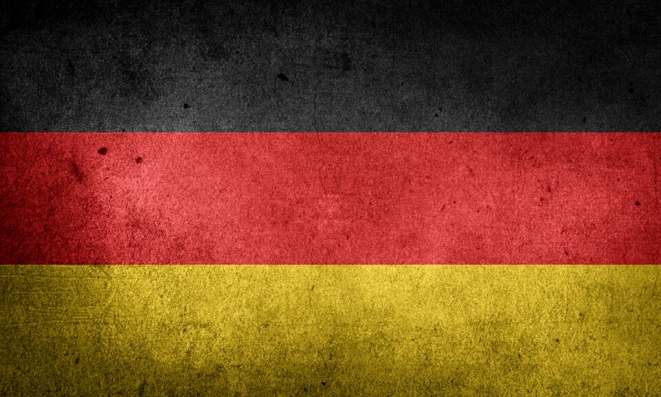 National flag angela merkel refugee