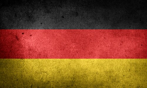 National flag angela merkel refugee