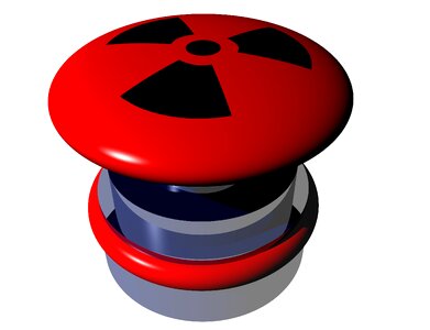 Nuclear radioactive sign