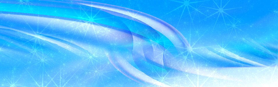 Wave line blue