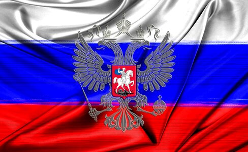 Imperial eagle flag flag of russia