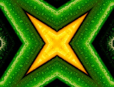 Design green yellow