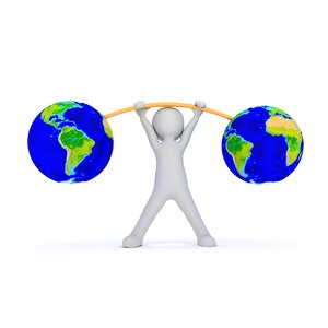 Planet environment symbol